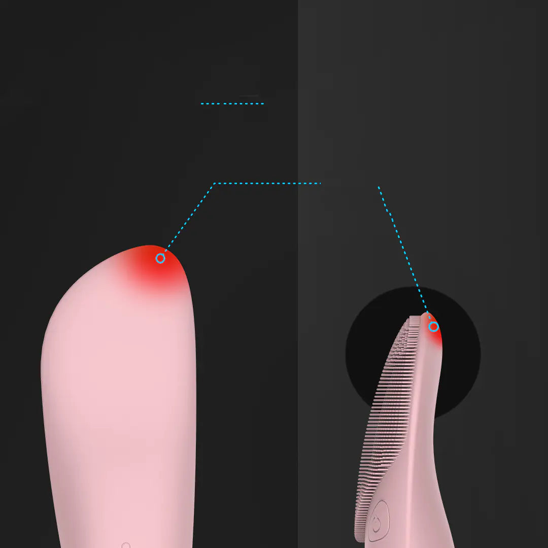 Rechargeable Silicone Facial Cleansing exfoliating scrubber