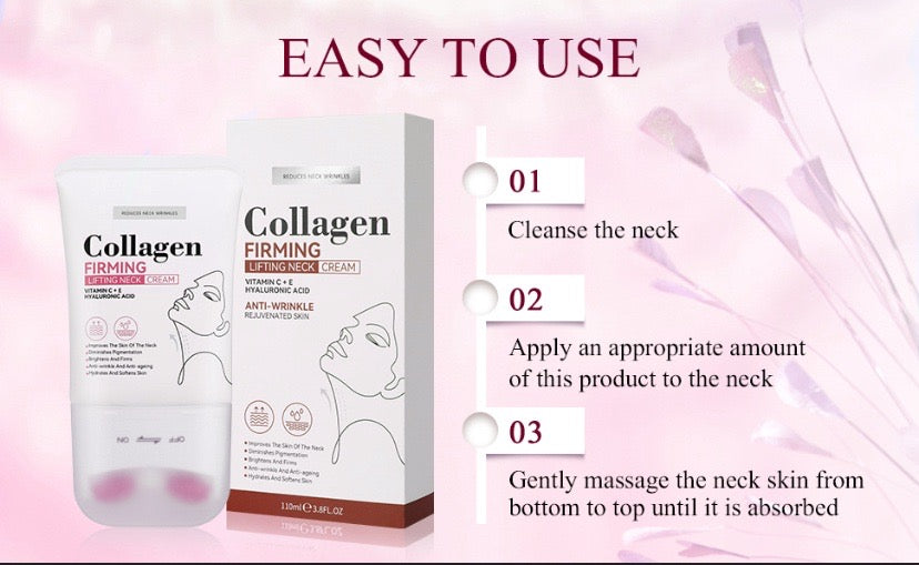 Anti aging Tightening & Lifting Neck Cream with Roller Applicator