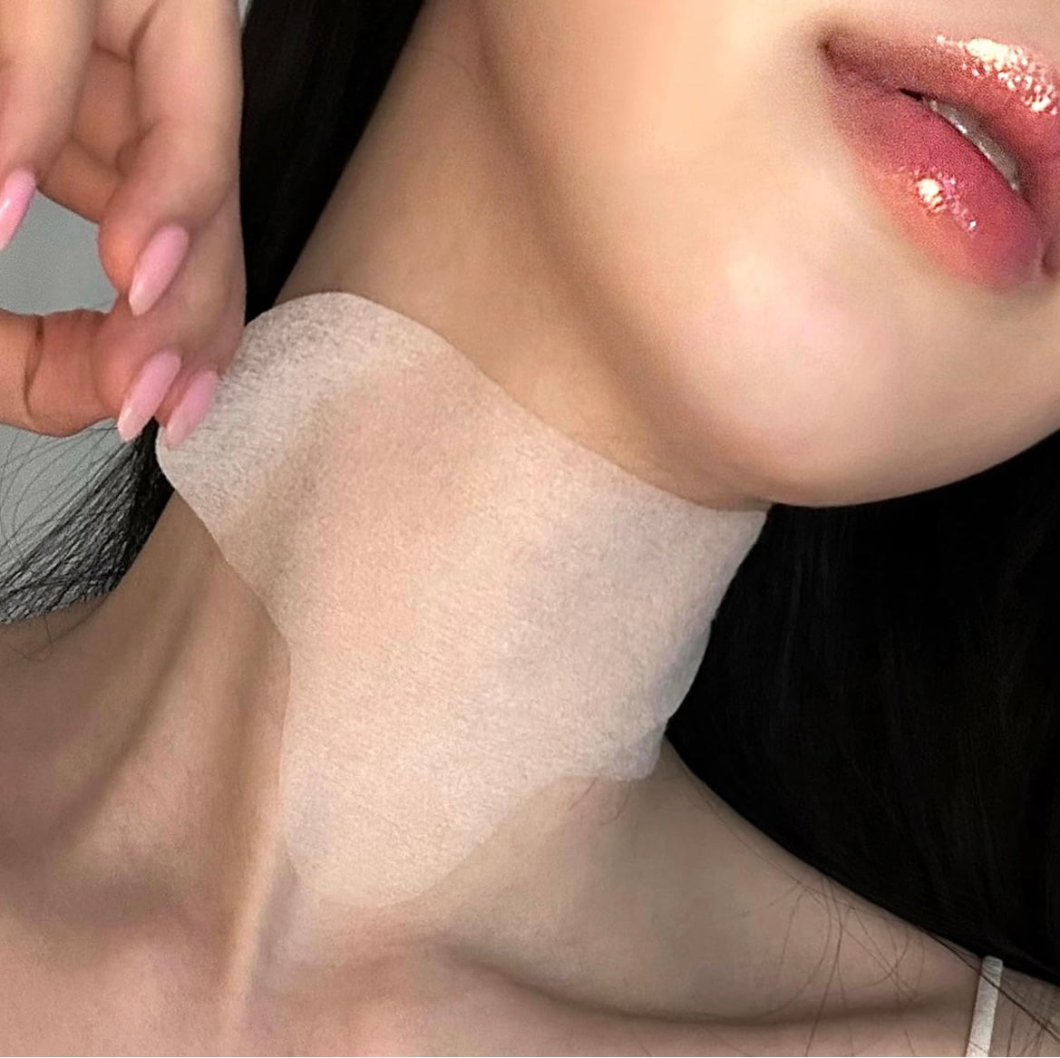 Wrinkle Repair Hydrogel Collagen Neck Mask preventing thermal aging wrinkle improvement