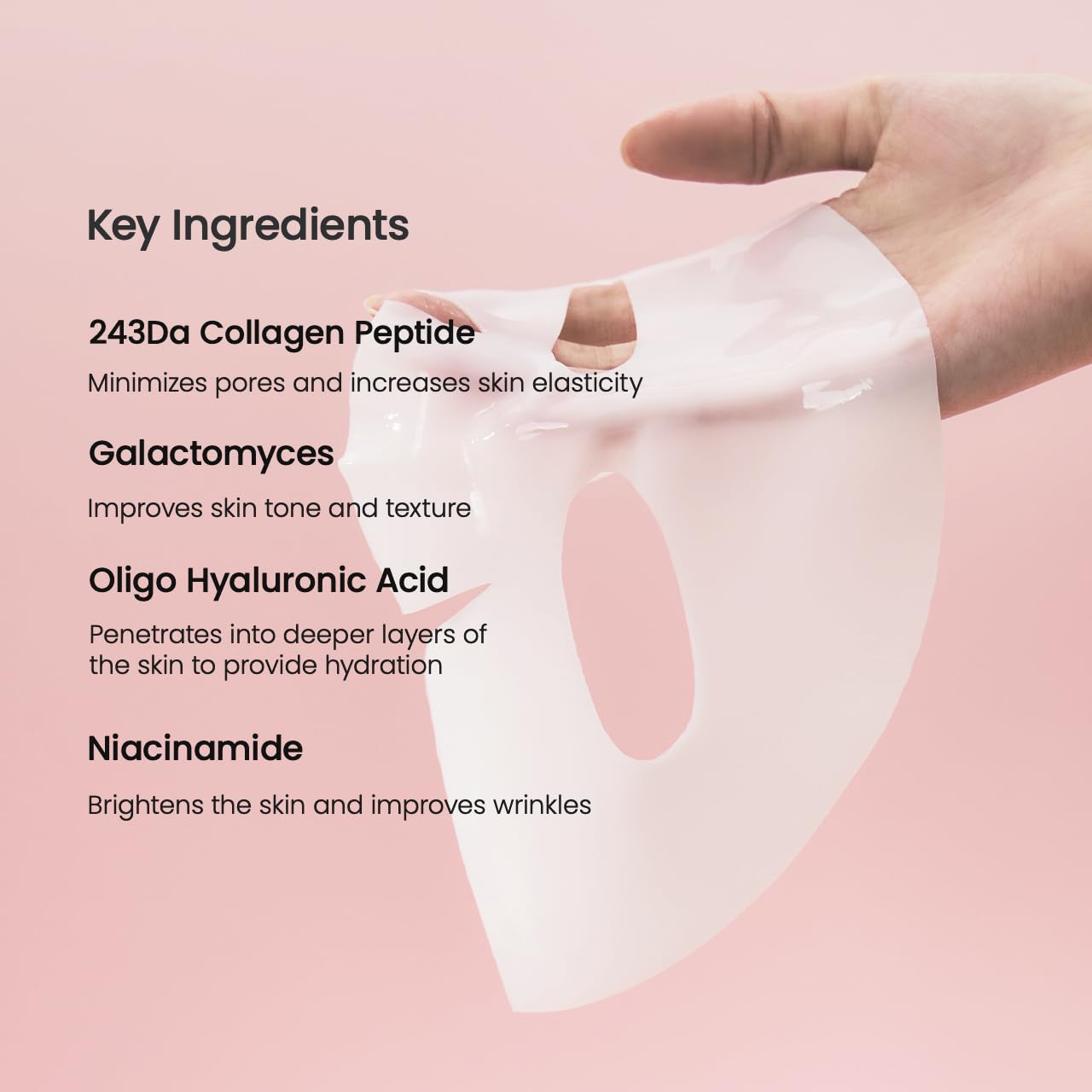 ANTI-AGING COLLAGEN REAL DEEP MASK - 4 Units (1 Box)