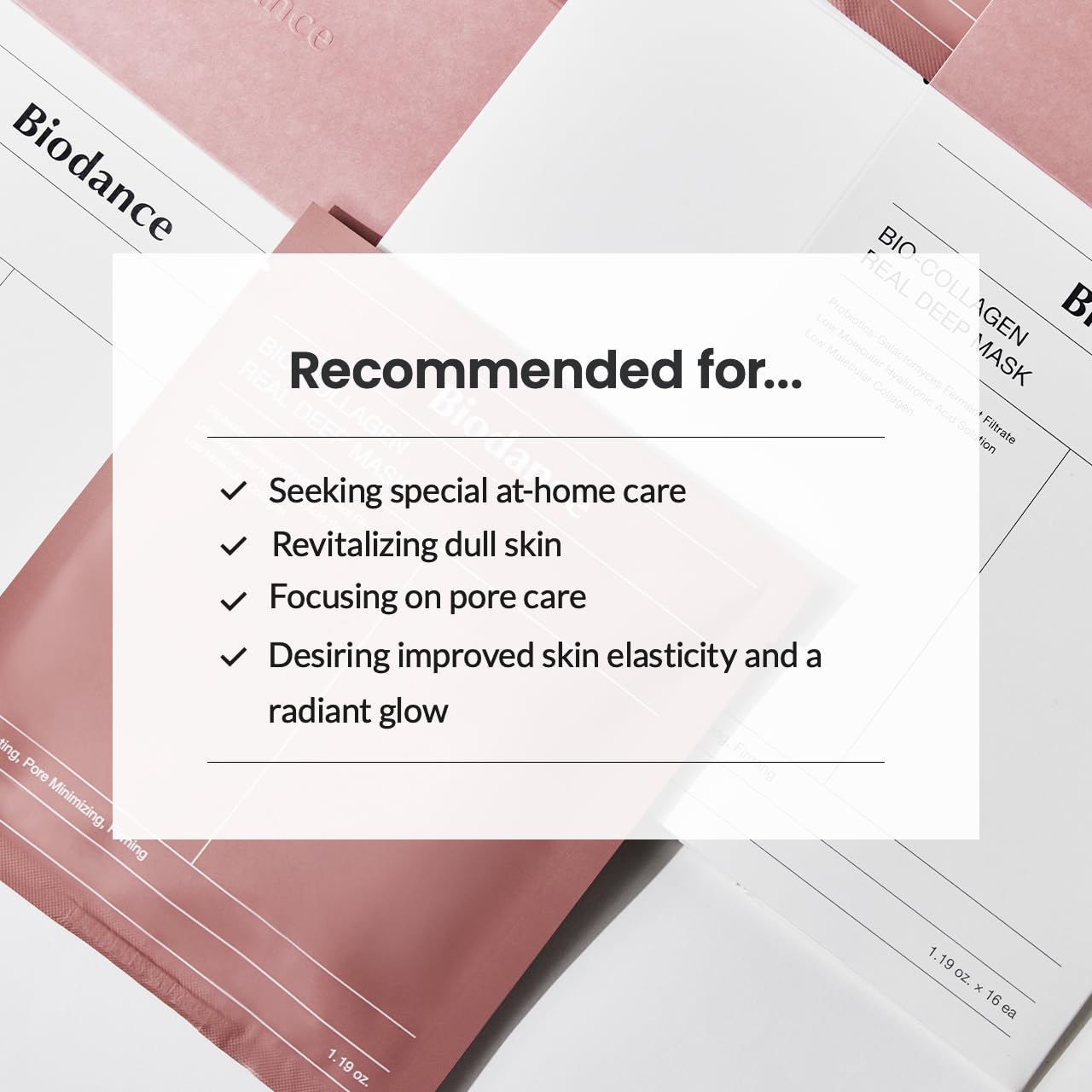 ANTI-AGING COLLAGEN REAL DEEP MASK - 4 Units (1 Box)