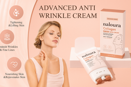 Anti aging Tightening & Lifting Neck Cream with Roller Applicator