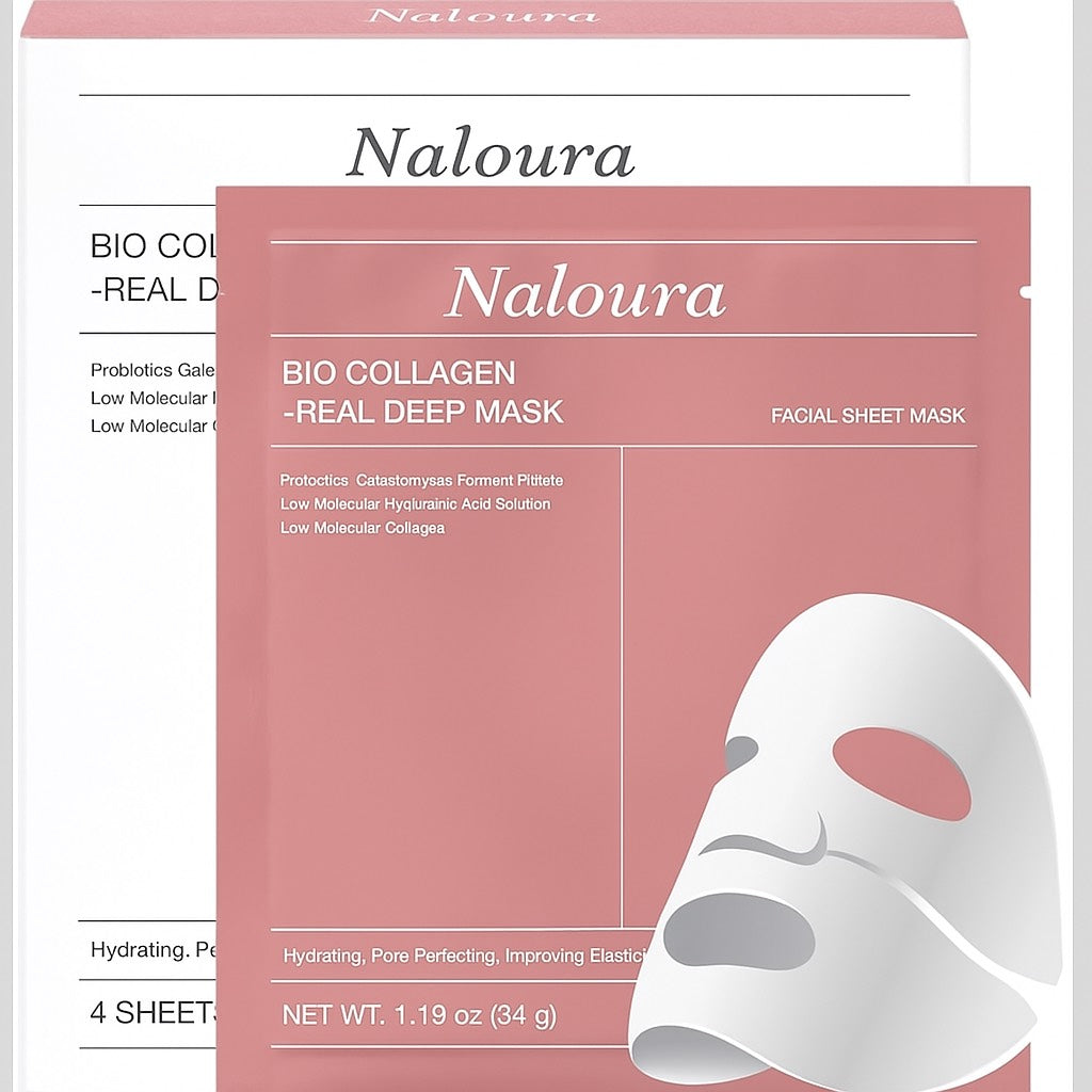 ANTI-AGING COLLAGEN REAL DEEP MASK - 4 Units (1 Box)